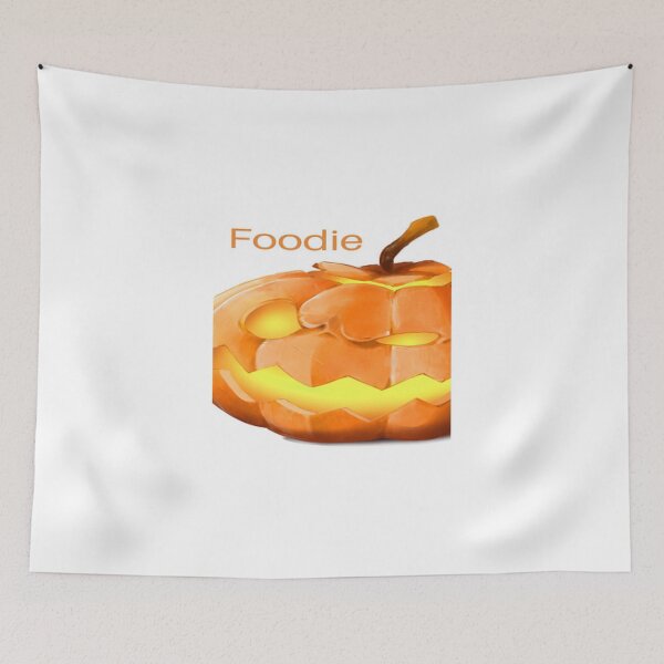 Item preview, Foodie Pumpkin print design designed and sold by Arshiya-4.