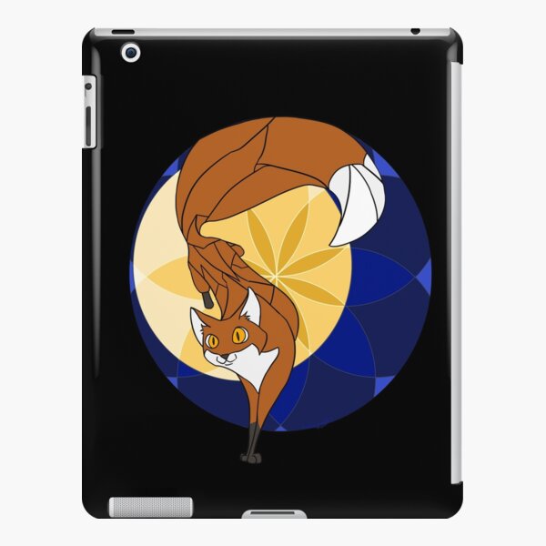 stained glass fox iPad Snap Case