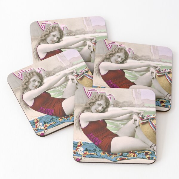 Item preview, Attractive woman from the 20s on the beach designed and sold by Francois Richet.