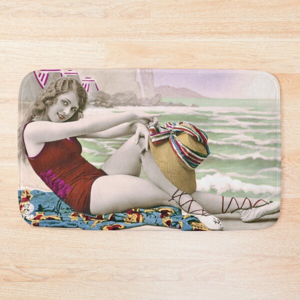 Item preview, Attractive woman from the 20s on the beach designed and sold by Francois Richet.