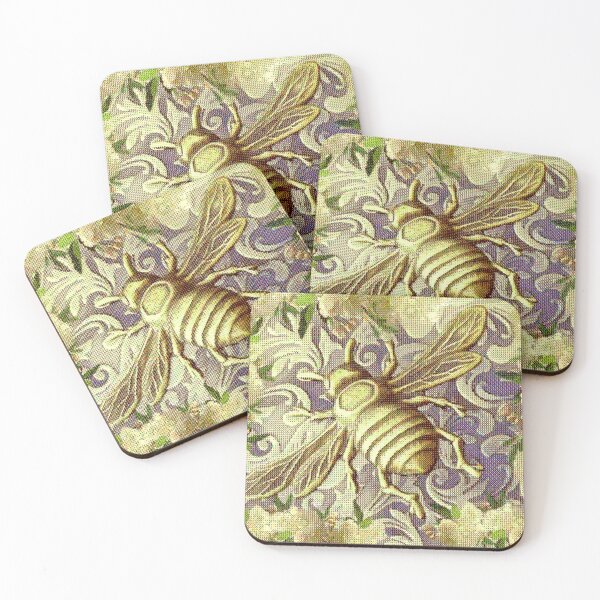 Item preview, Bee Antique Tapestry Lavender designed and sold by Aquila Light Pictures.