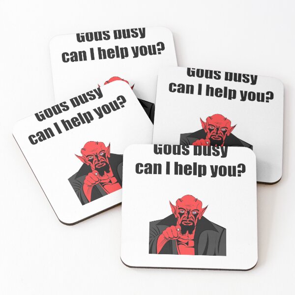 Item preview, God is busy can i help you? designed and sold by Retrolendo.