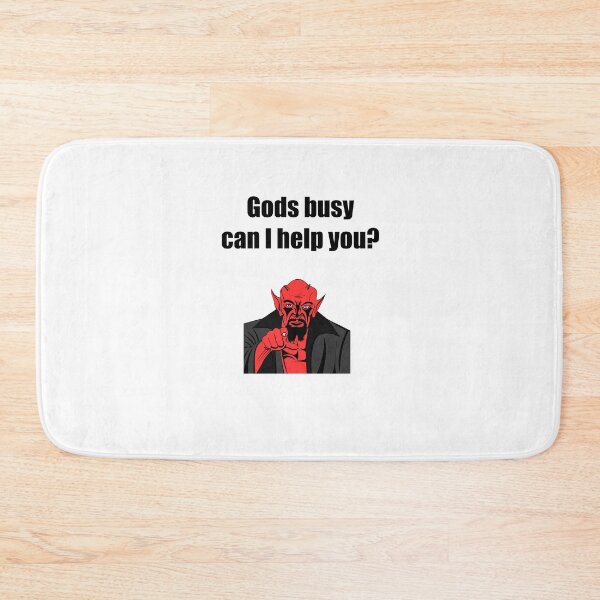 Item preview, God is busy can i help you? designed and sold by Retrolendo.