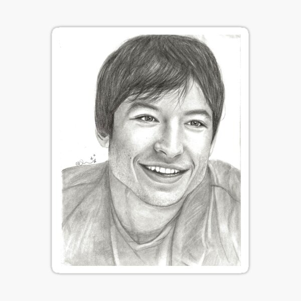 Artikel-Vorschau von Ezra Miller, designt und verkauft von embsketch.