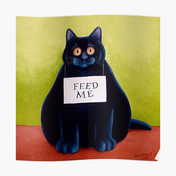 Fat Cat Poster