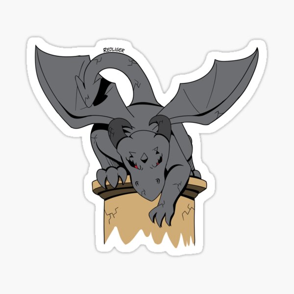 Halloween Monster Delight - Gargoyle Sticker