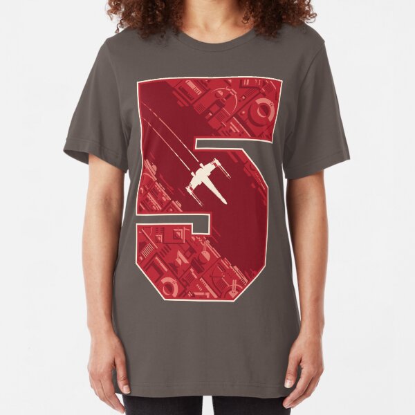 Red Five Slim Fit T-Shirt