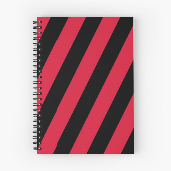 Item preview, Red and black diagonal stripes designed and sold by tetibright.