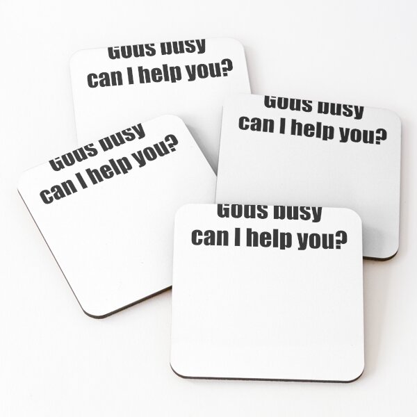 Item preview, God is busy can i help you? designed and sold by Retrolendo.