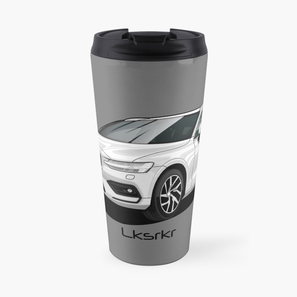"Volvo v60 artwork" Travel Coffee Mug for Sale by Lksrkr Redbubble