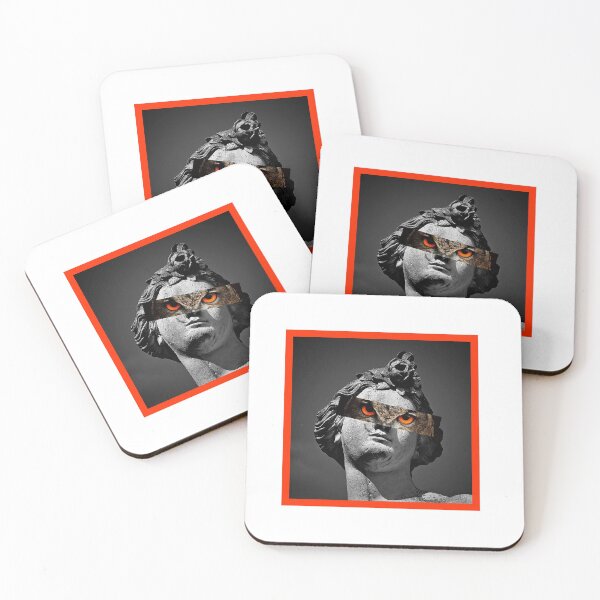 Item preview, fun black and white statue photo t-shirts and derivatives designed and sold by Rodger26.
