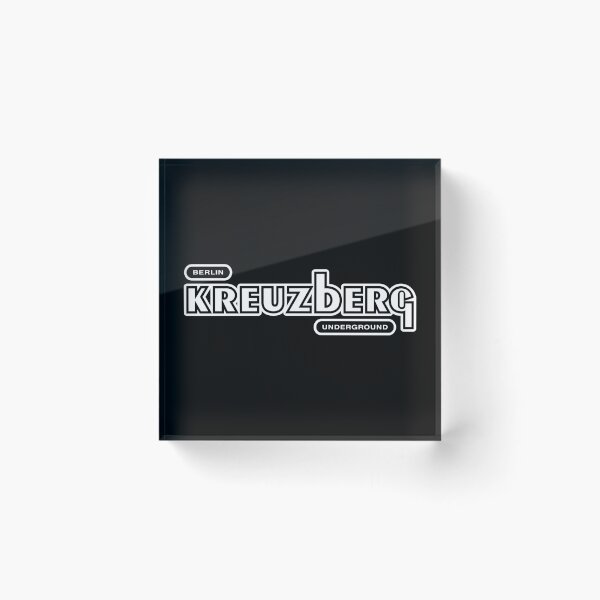 Item preview, Berlin Kreuzberg Underground (white text) designed and sold by futurytmi.
