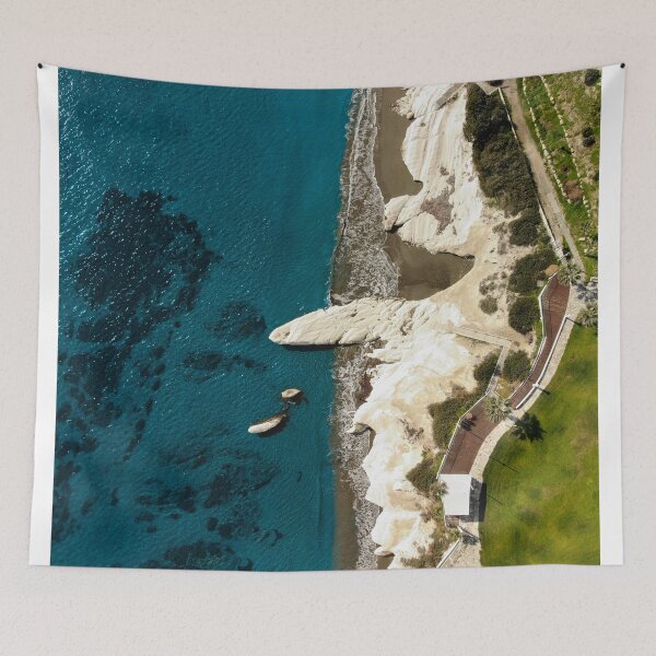 Item preview, Beach caves and white rocks designed and sold by DRONY.