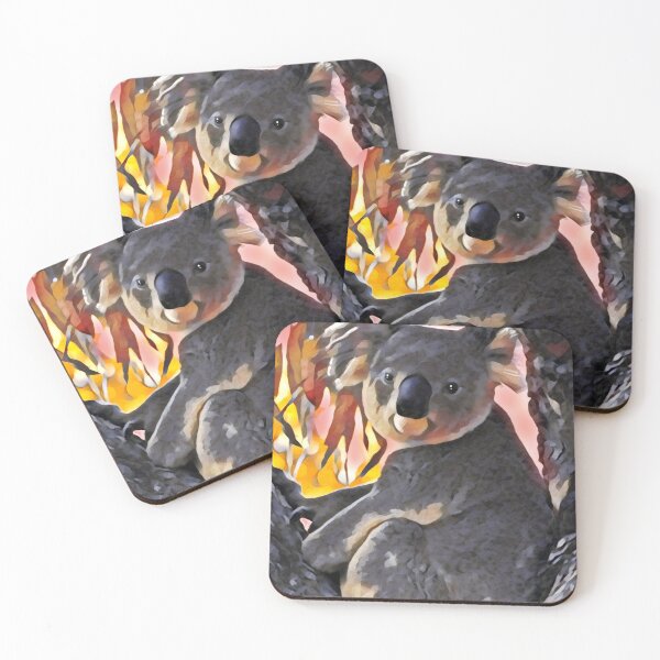 Item preview, Koala sitting In gum tree and smiling.  designed and sold by NatanDesigns.
