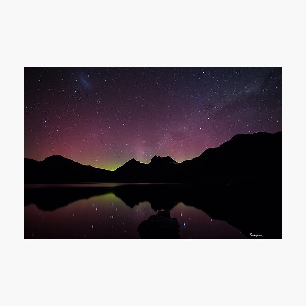 Aurora Australis at Cradle Mountain Photographic Print