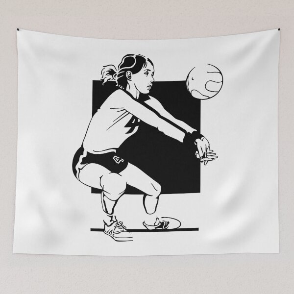 Item preview, Volleyball girl. designed and sold by emphatic.