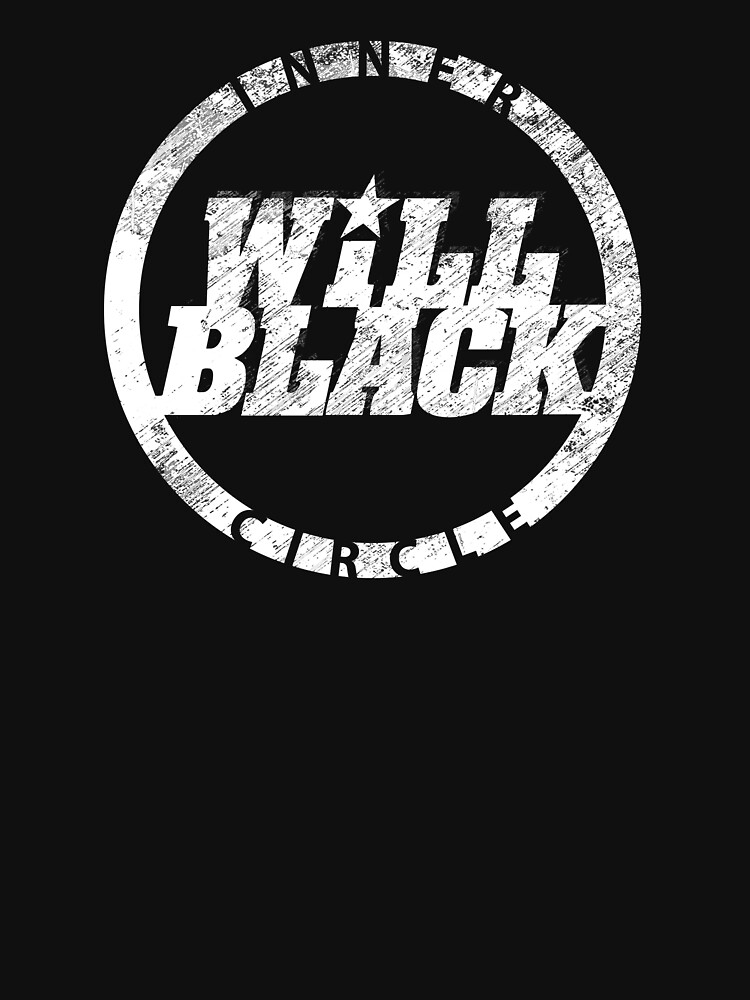 WB Inner Circle WHITE (center ice logo) by will-black