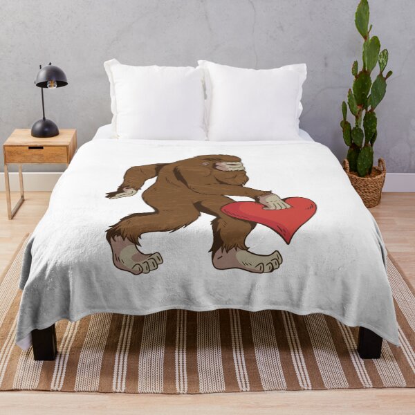 Item preview, Bigfoot with a heart designed and sold by DerSenat.