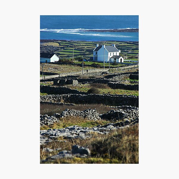 Walls of Aran Photographic Print
