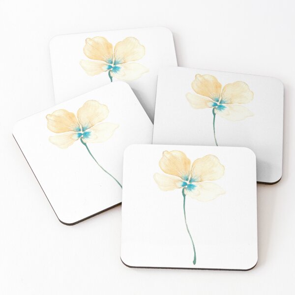 Item preview, yellow watercolor flower  designed and sold by AnnaBaldon.