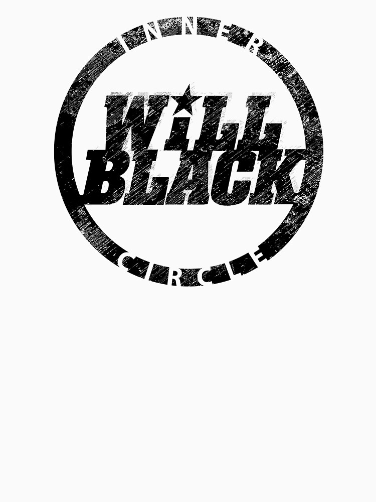WB Inner Circle BLACK (center ice logo) by will-black