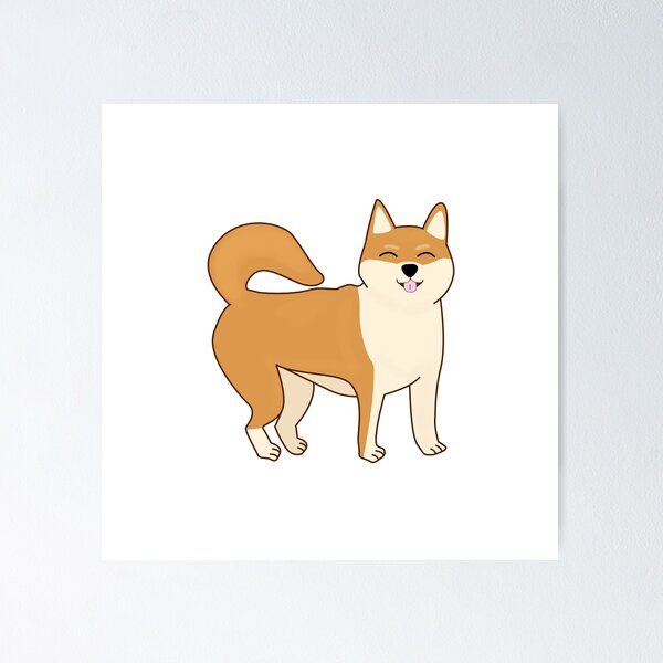 Item preview, Cute Shiba Inu Dog designed and sold by --Iris--.