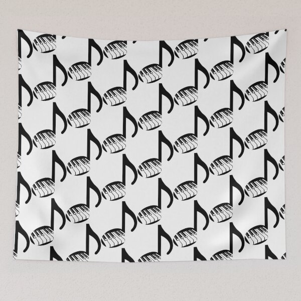 Item preview, Musical note and piano, piano keys designed and sold by claudiasartwork.