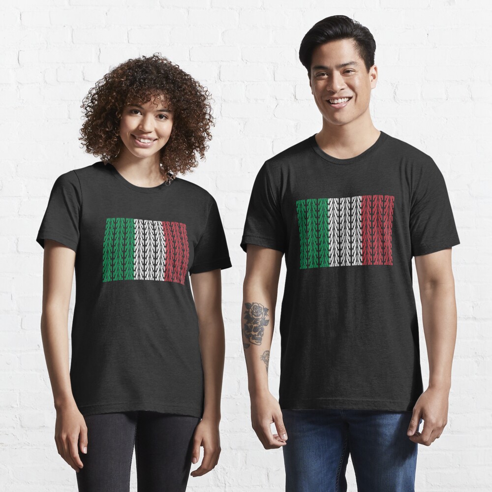 T-shirt essentiel « Italy Flag Mountainbike - Funny Bike Quote»