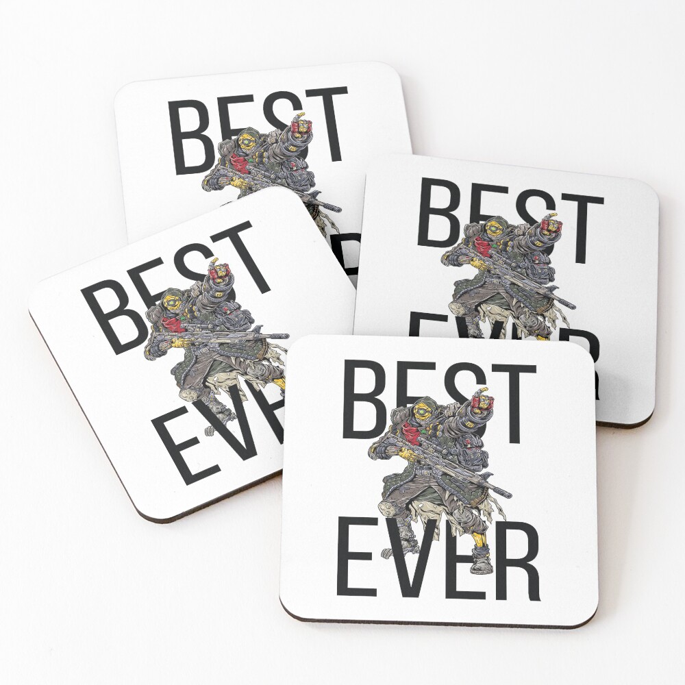 FL4K The Beastmaster Best Ever Borderlands 3 Rakk Attack! Coasters (Set of 4)