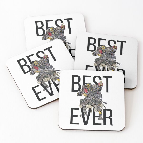 FL4K The Beastmaster Best Ever Borderlands 3 Rakk Attack! Coasters (Set of 4)