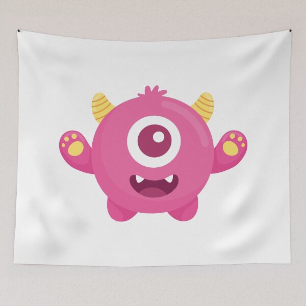 Item preview, Happy funny monster designed and sold by Beautiful Art Designs.