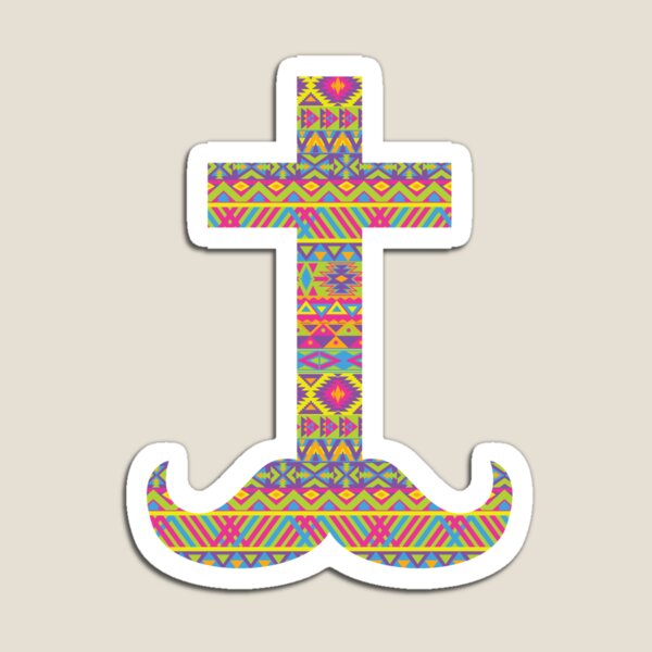 Aztec Patterns Magnet