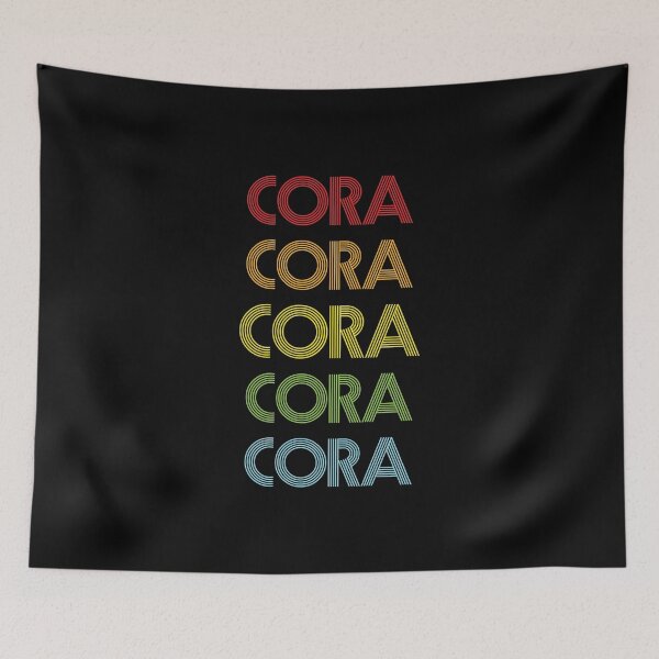 Item preview, Cora Name - Multi Colored Custom Name Gift For Cora designed and sold by MariaLeona.