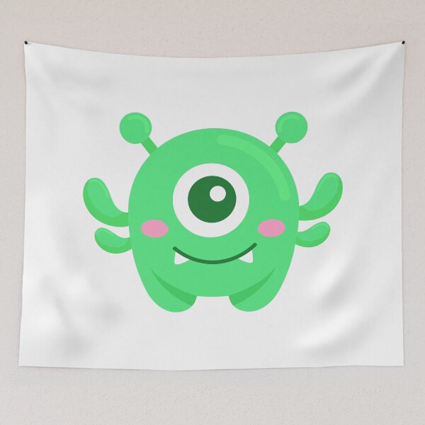 Item preview, Happy funny monster designed and sold by Beautiful Art Designs.