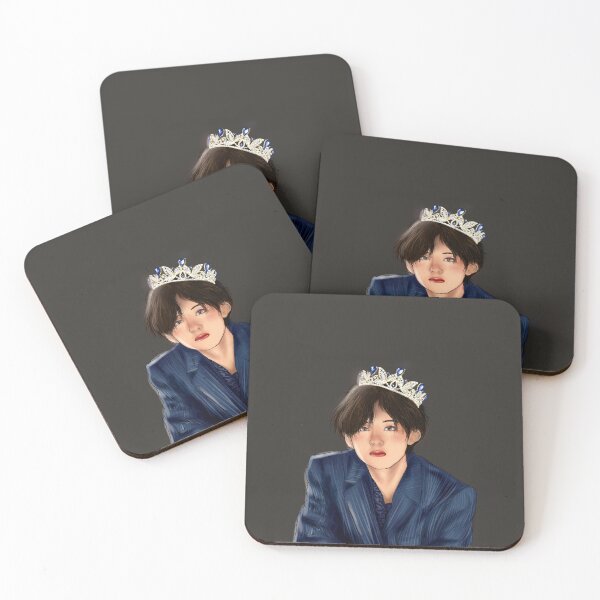 Artikelvorschau, Taehyung In einer Krone entworfen und verkauft von einsteinnnium.
