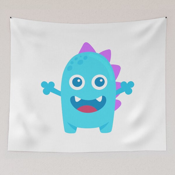 Item preview, Happy funny monster designed and sold by Beautiful Art Designs.