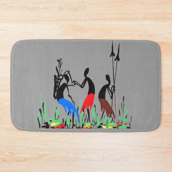 Item preview, Three colorful Africans carrying firewood (1). designed and sold by Squirrox.