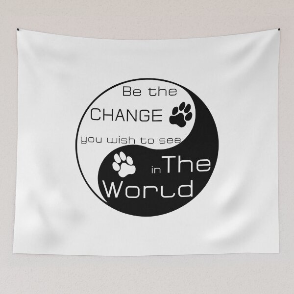 Item preview, Be the Change designed and sold by StubbornWiener.