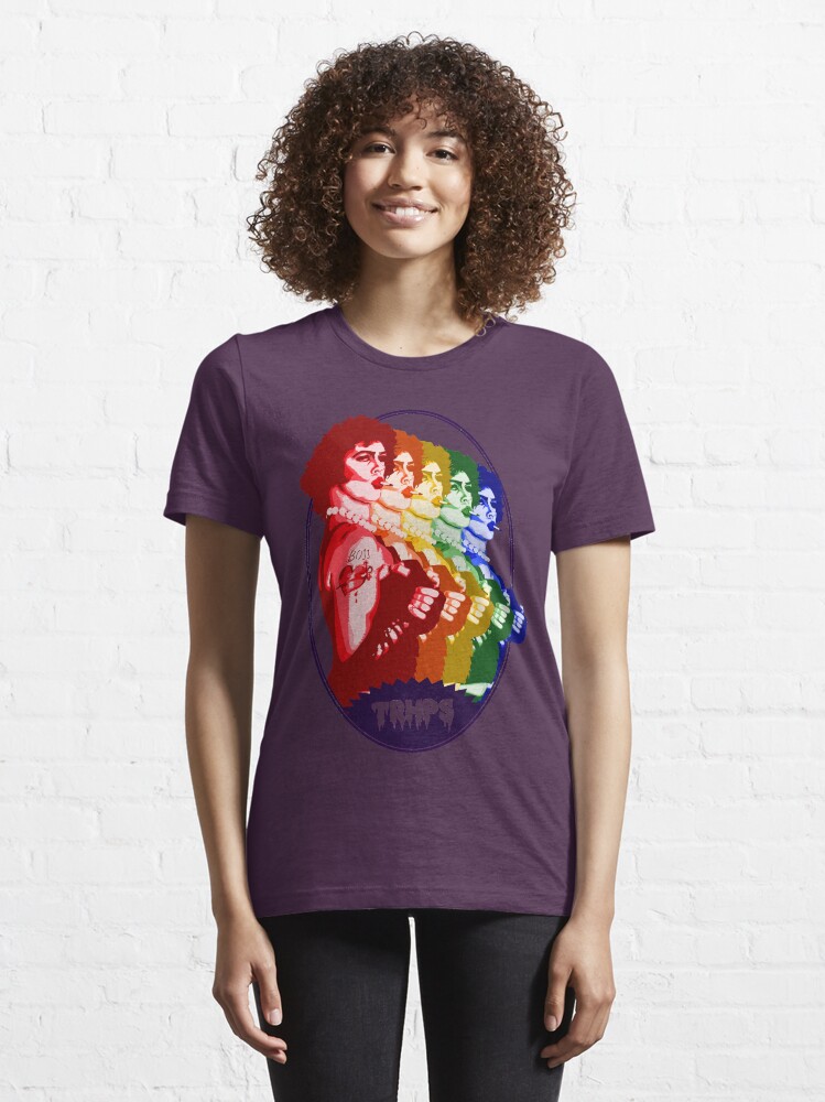 Alternate view of The Rocky Horror Picture Show - Rainbow Essential T-Shirt