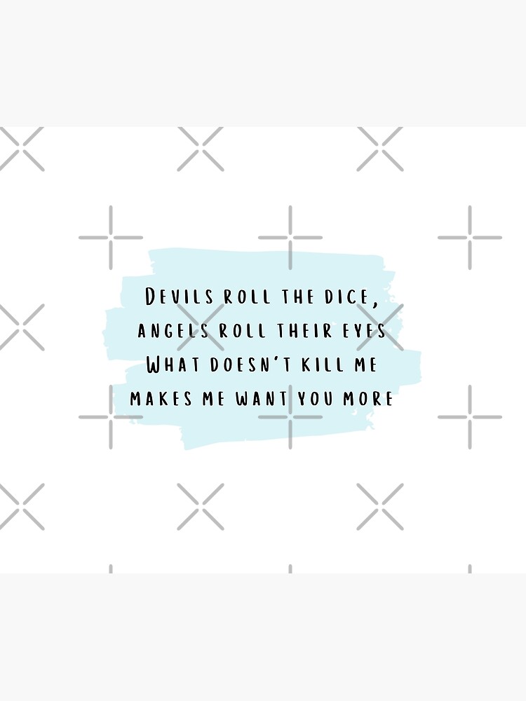 Devils Roll The Dice  Taylor Swift Lover – Birch Studios