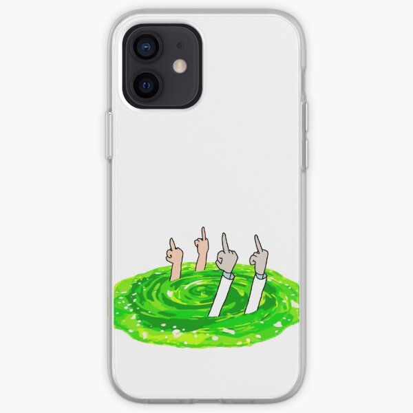 F*CK OFF Portal- Rick&Morty iPhone Soft Case