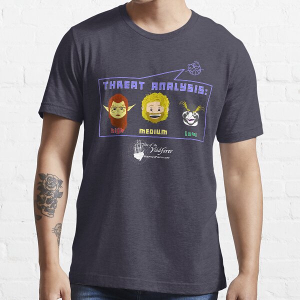 Tales of the Voidfarer: THREAT ANALYSIS Essential T-Shirt
