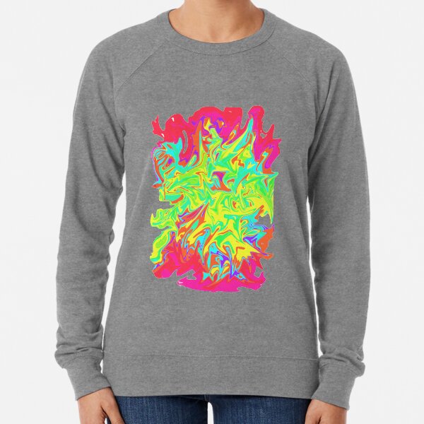 Swirly colours Lightweight Sweatshirt