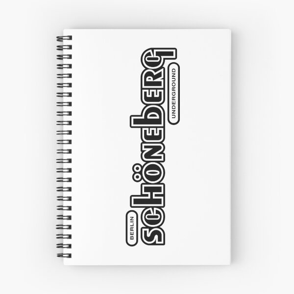 Item preview, Berlin Schöneberg Underground (black text) designed and sold by futurytmi.