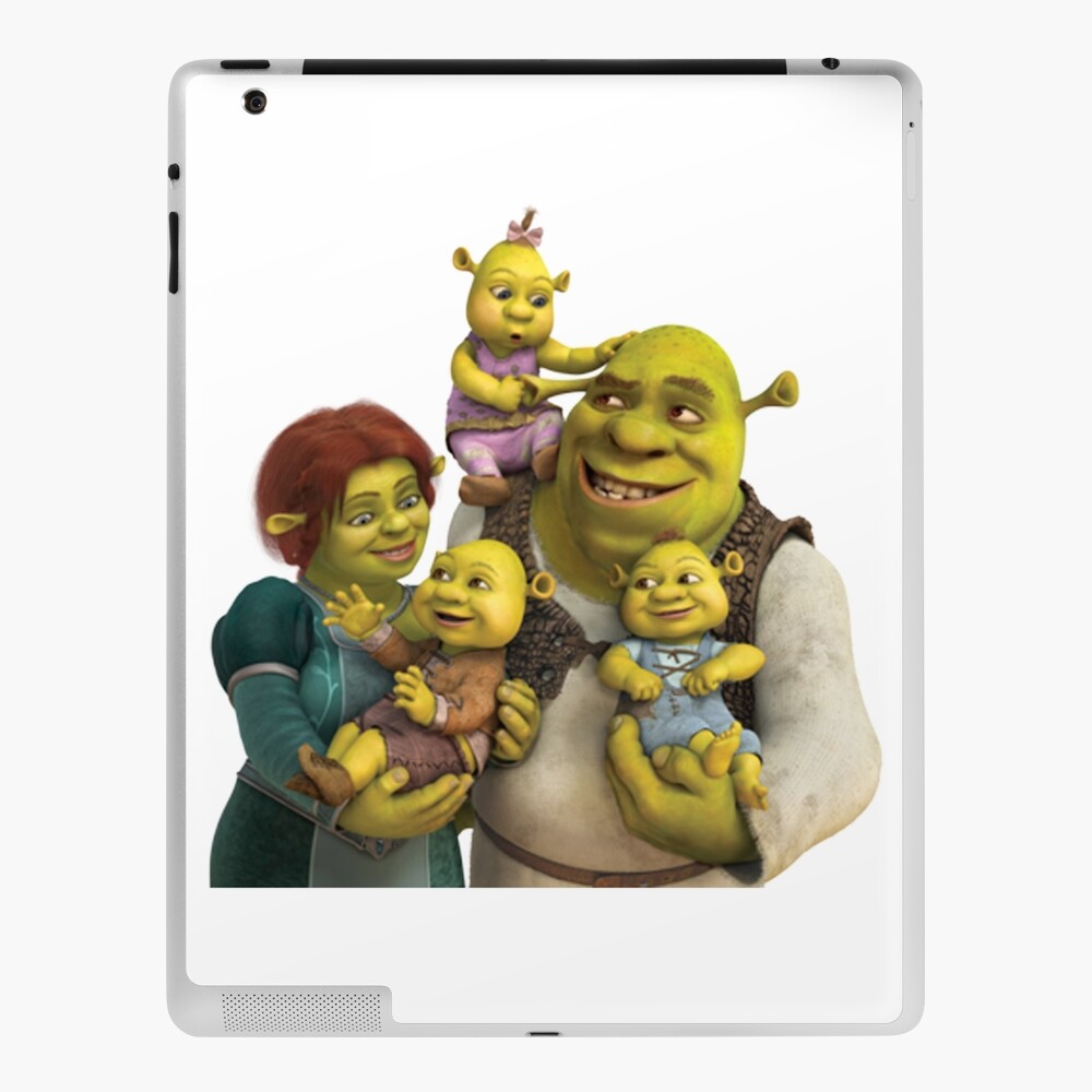 Shrek And Family Sticker Ipad Case Skin By Andreschilder Redbubble - roblox meme sticker pack ipad case skin by andreschilder redbubble