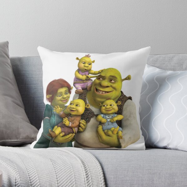 Shrek Pack Pillows Cushions Redbubble - anime schoolgirl shrek roblox