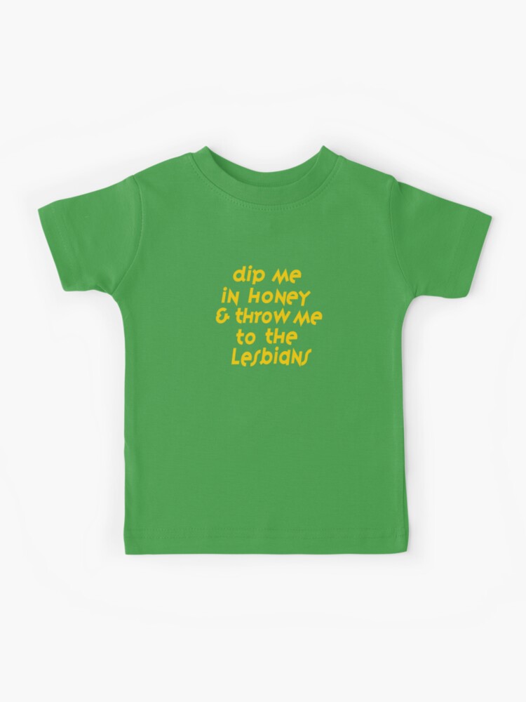 Dip Me In Honey And Throw Me To The Bears Kids T-Shirt by Jacob Zelazny -  Pixels