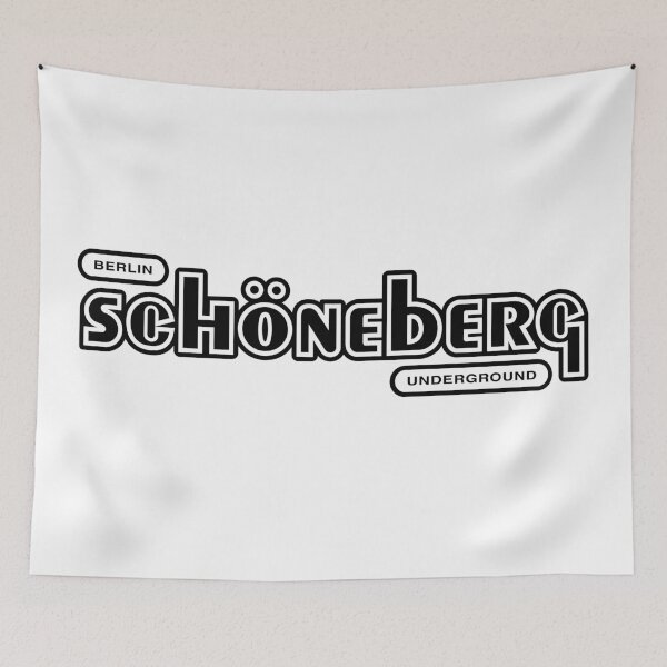 Item preview, Berlin Schöneberg Underground (black text) designed and sold by futurytmi.