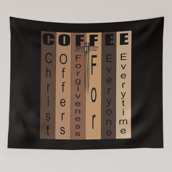 Item preview, Coffee Christ Offers Forgiveness For Everyone Every time Funny Christian Gift designed and sold by dara4uall.