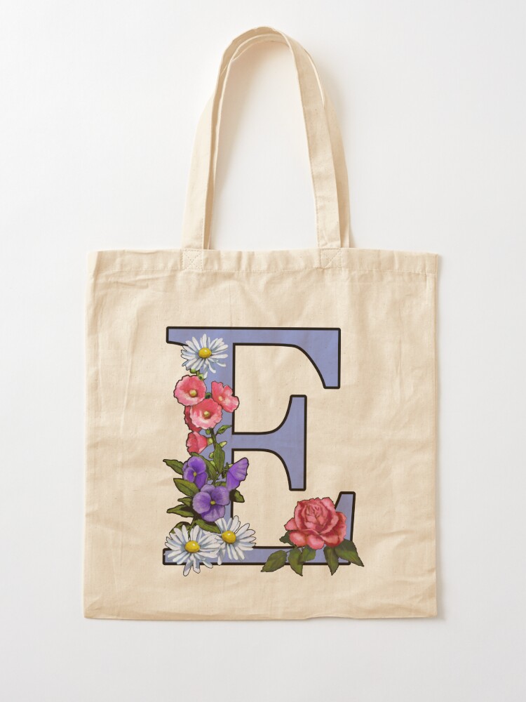 Flower Tote Monogram